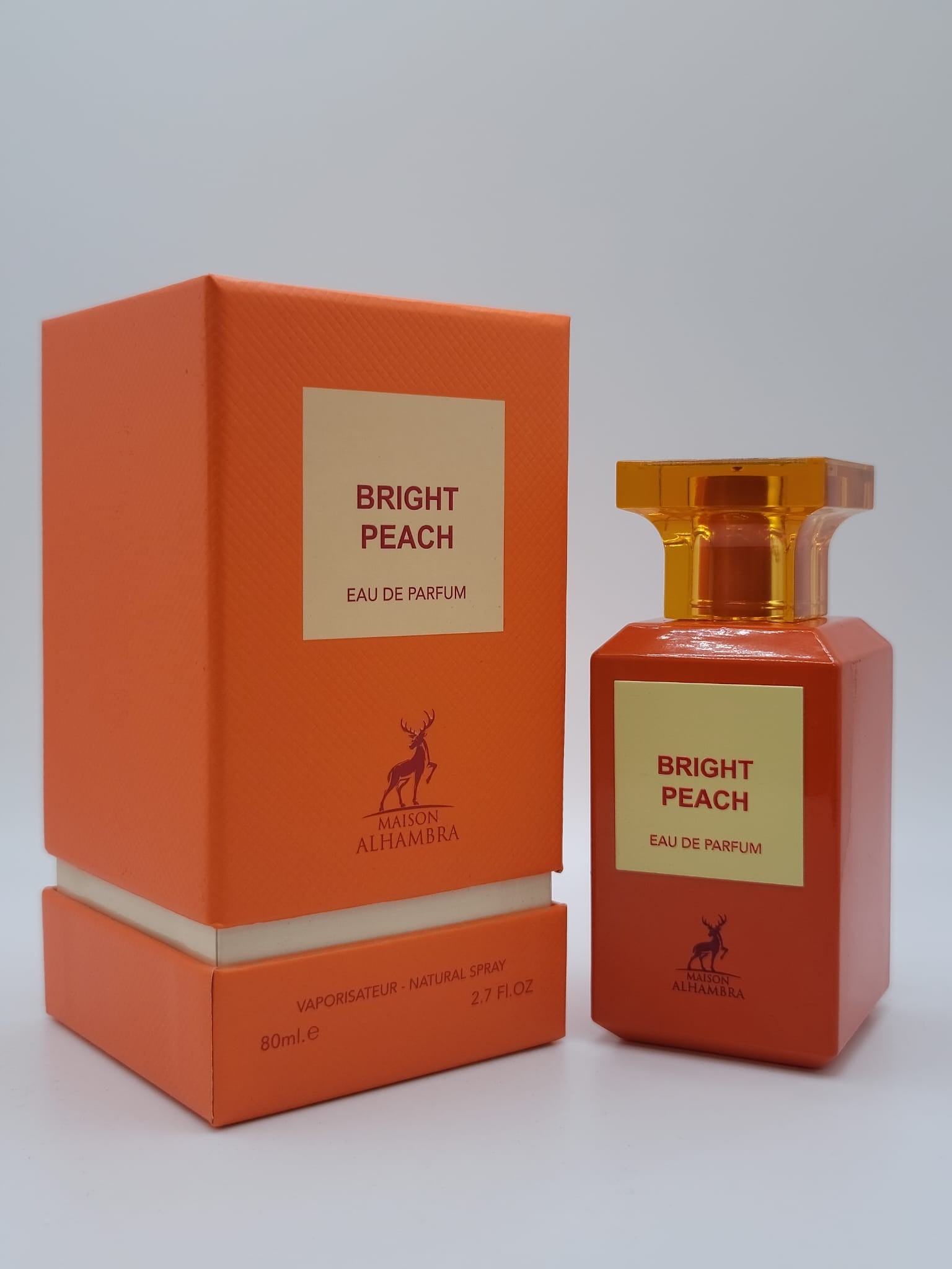 Bright Peach By Maison Alhambra 3.4oz/100ml Eau De Parfum Unisex Fruity
