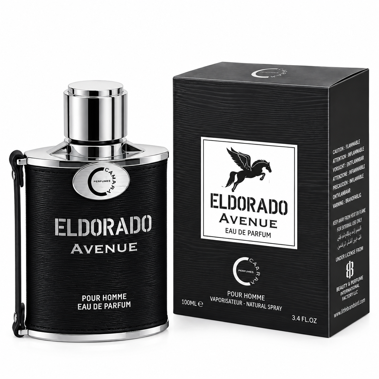 Camara Eldorado Avenue Pour Homme Eau de Parfum – Luxury Men’s Fragrance 100ml