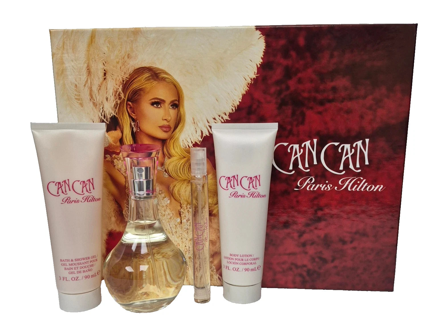Can Can by Paris Hilton 4 Pcs Gift Set for Women
