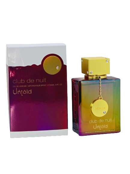 Untold Club De Nuit By Armaf For Unisex Woody Amber Leather 3.6oz/106ml
