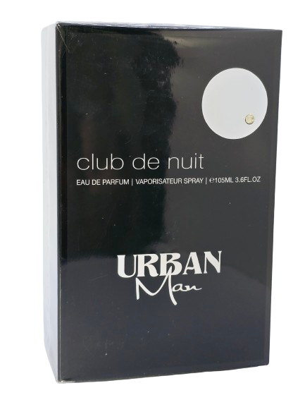 Club de Nuit Urban By Armaf For Men 3.6oz/105ml Grapefruit Ginger Sandalwood Cedar