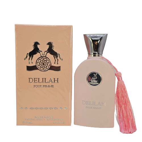 Delilah Pour Femme Eau De Parfum by Maison Alhambra For Women 3.4oz/100ml Unveiling Timeless Femininity