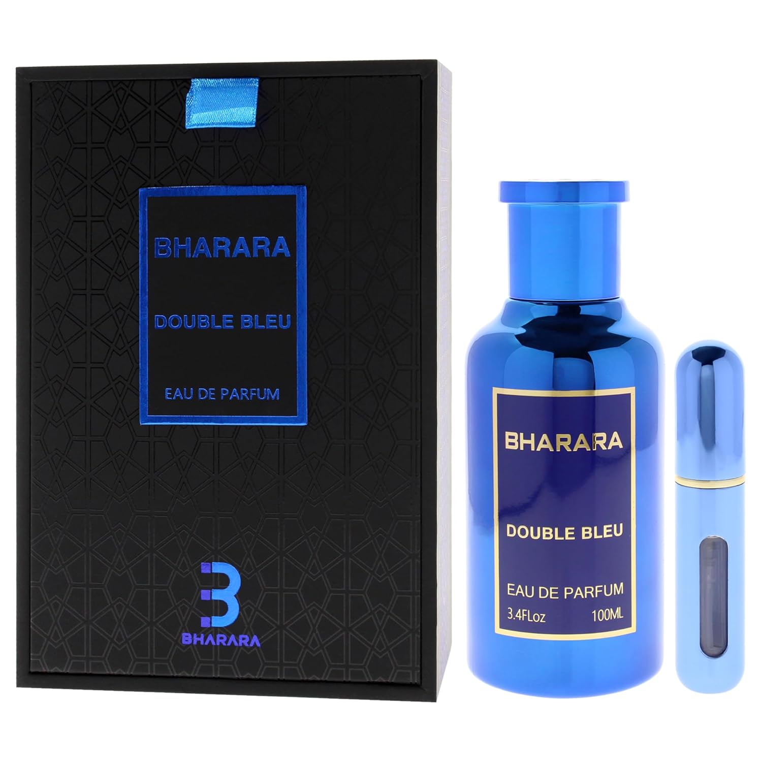 Double Bleu By Bharara For Men 3.4 oz EDP Spray