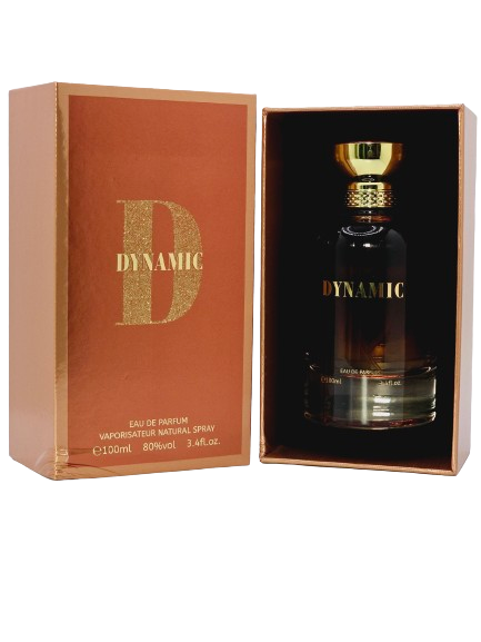 Dynamic By Bharara For Men's Eau De Parfum 3.4 oz Grapefruit Bergamot juicy Plum