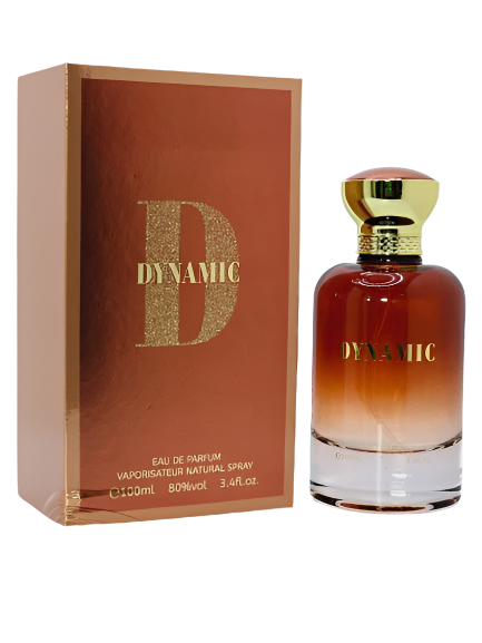 Dynamic By Bharara For Men's Eau De Parfum 3.4 oz Grapefruit Bergamot juicy Plum