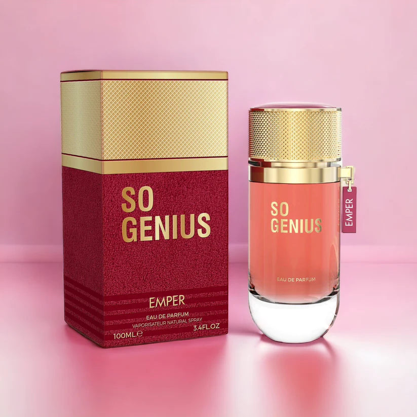 Emper So Genius offers an elegant, well-balanced fragrance experience without assigning notes that are not confirmed in the original product information. Its versatile character is well suited to everyday wear, travel, dates, and special occasions.