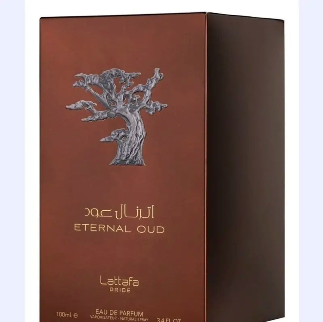 Eternal Oud Eau De Parfum 3.4 Oz/100ml Unisex Fragrance by Lattafa Timeless Elegance for All