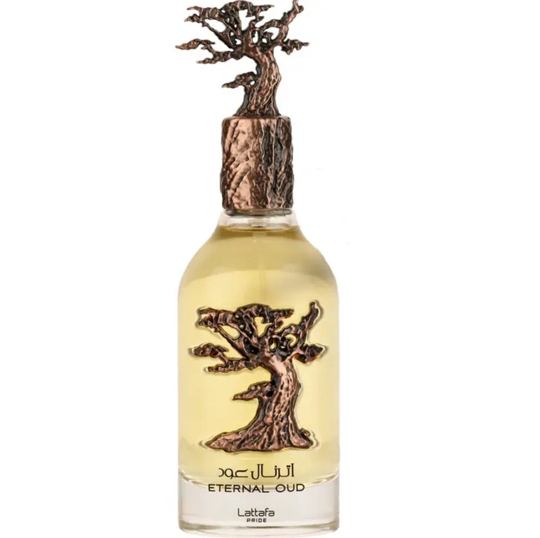 Eternal Oud Eau De Parfum 3.4 Oz/100ml Unisex Fragrance by Lattafa Timeless Elegance for All