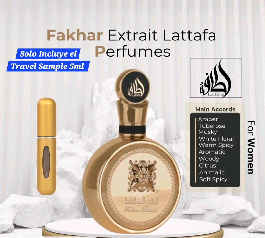 Fakhar Gold 5Ml Travel Sample By Lattafa