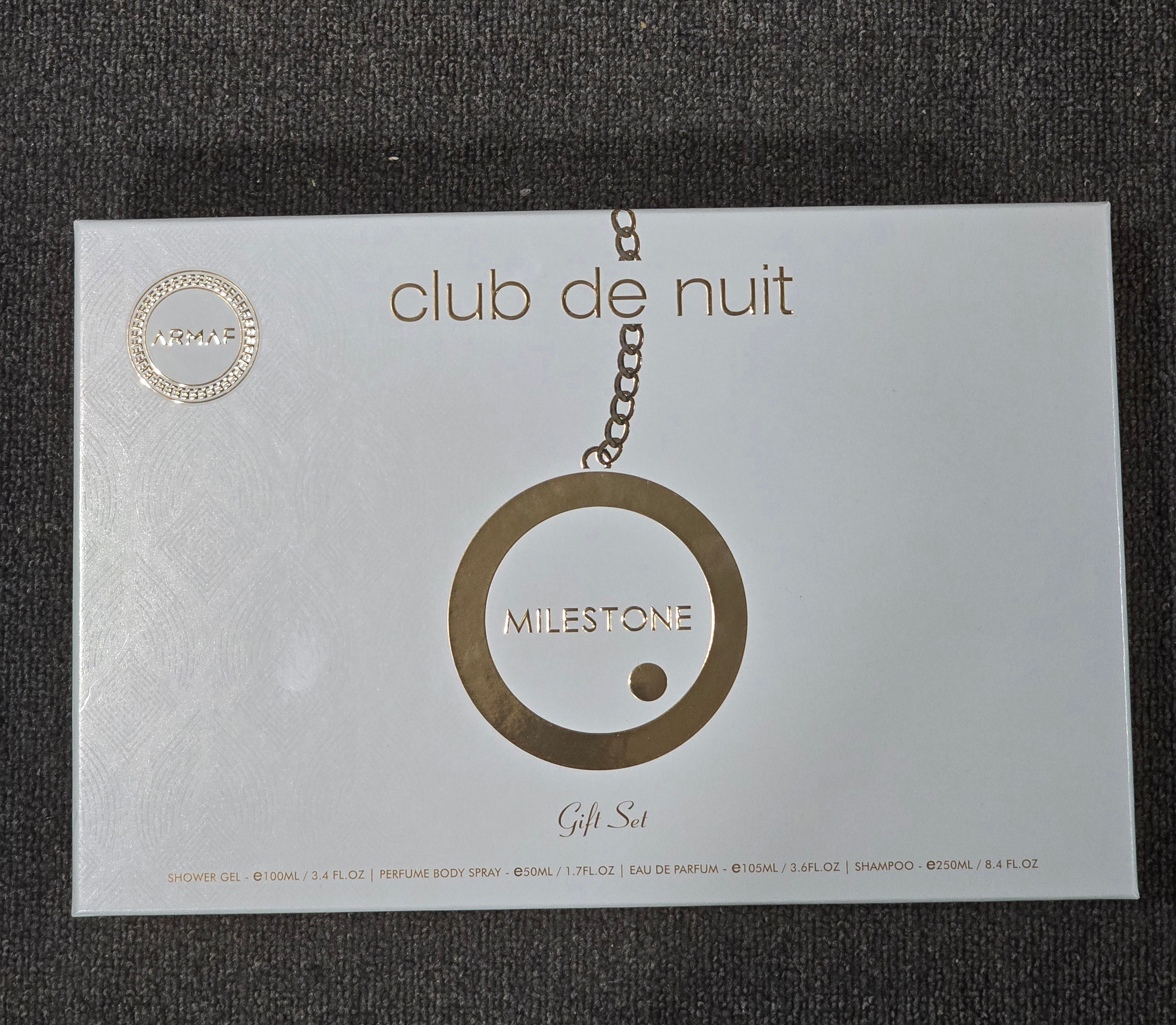 Armaf Club De Nuit Milestone For Gift Set EDP 3.6 oz Unisex