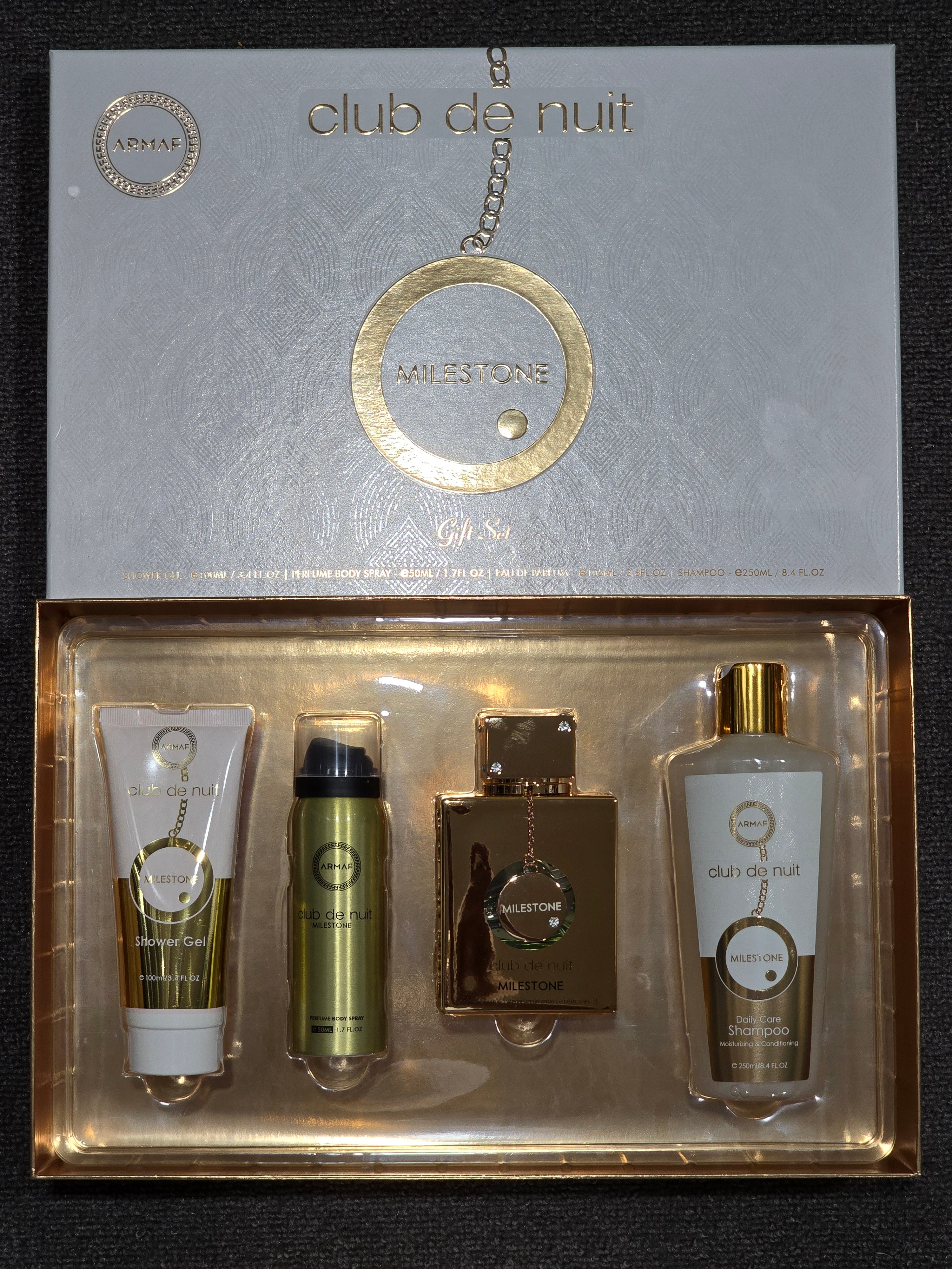 Armaf Club De Nuit Milestone For Gift Set EDP 3.6 oz Unisex