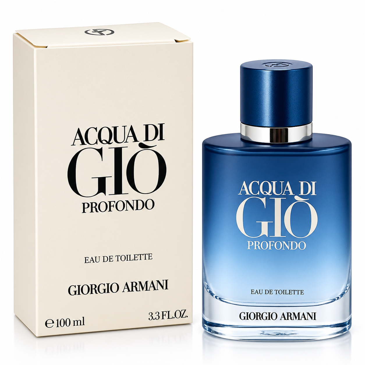 Giorgio Armani Armani Acqua Gi Profondo EDT Tester presents an elegant, enveloping fruity, woody, fresh profile. Its composition is designed for men and offers a versatile fragrance experience ideal for everyday wear, dates, dinners, and special occasions.