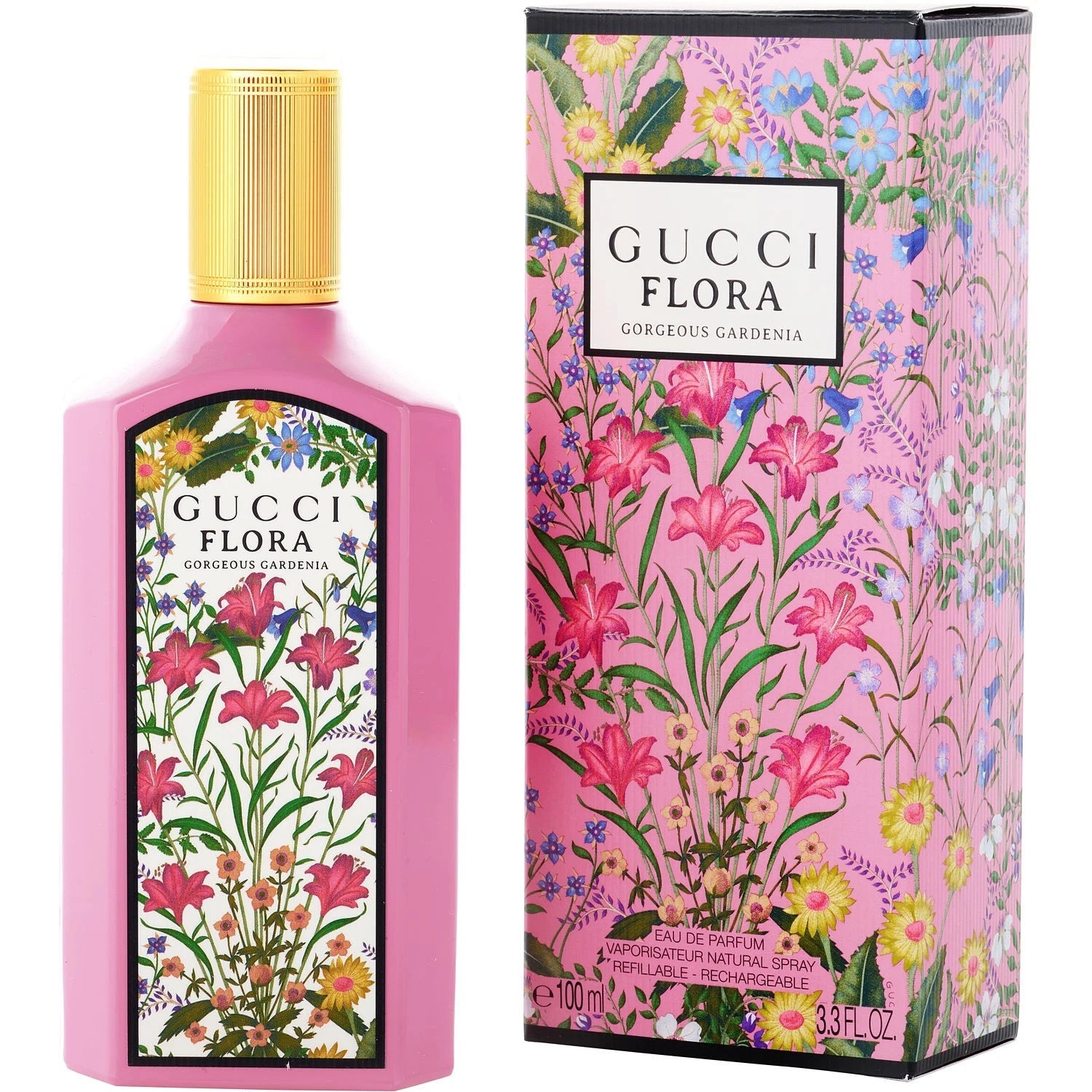 Gucci Flora Gorgeous Gardenia Eau de Parfum 3.3 oz / 100 ml | Women's Perfume