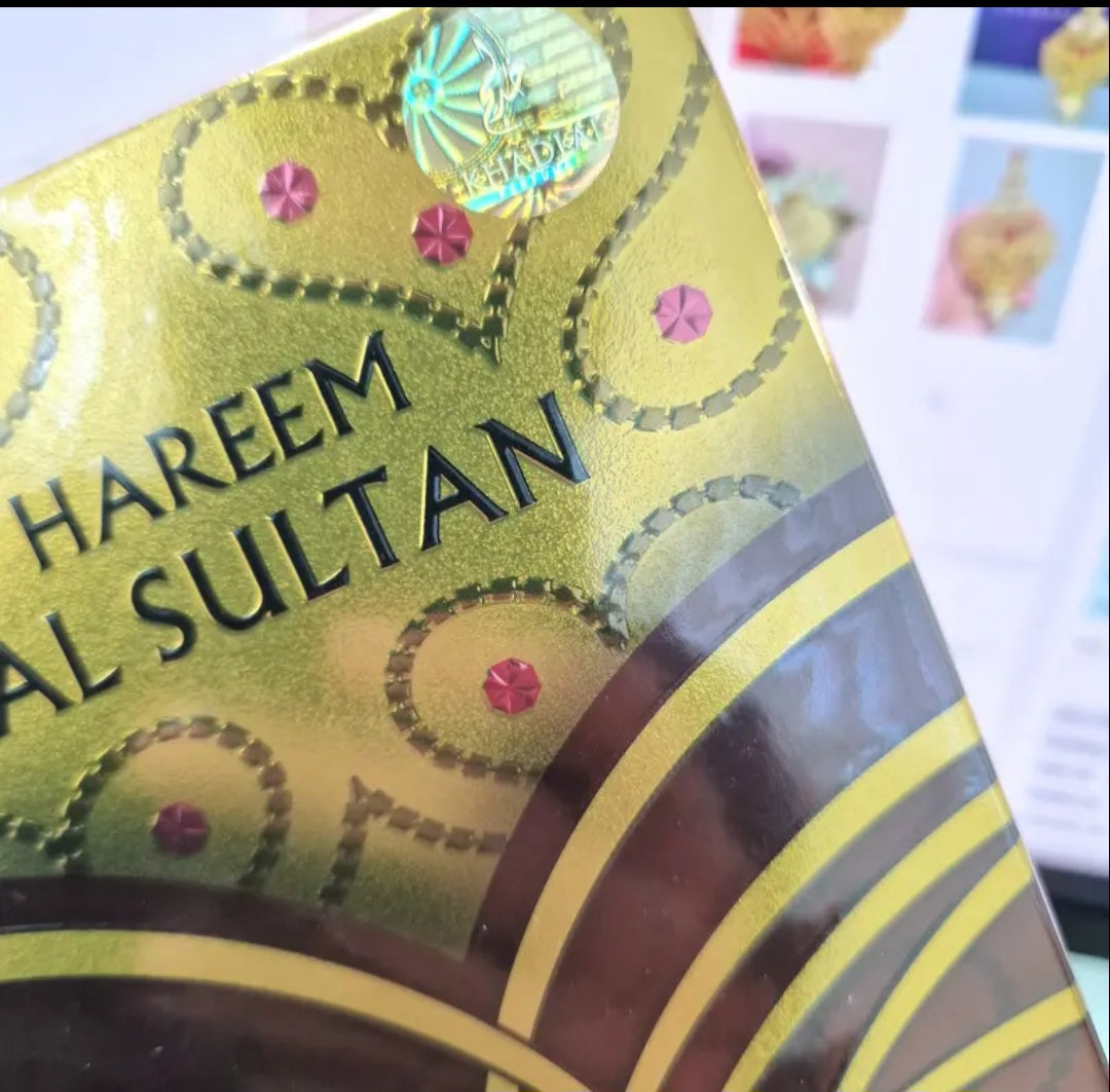 Perfumes Concentrados Hareem Al Sultan Gold 12/35ml Fragancia Duradera Floral Frutal Unisex