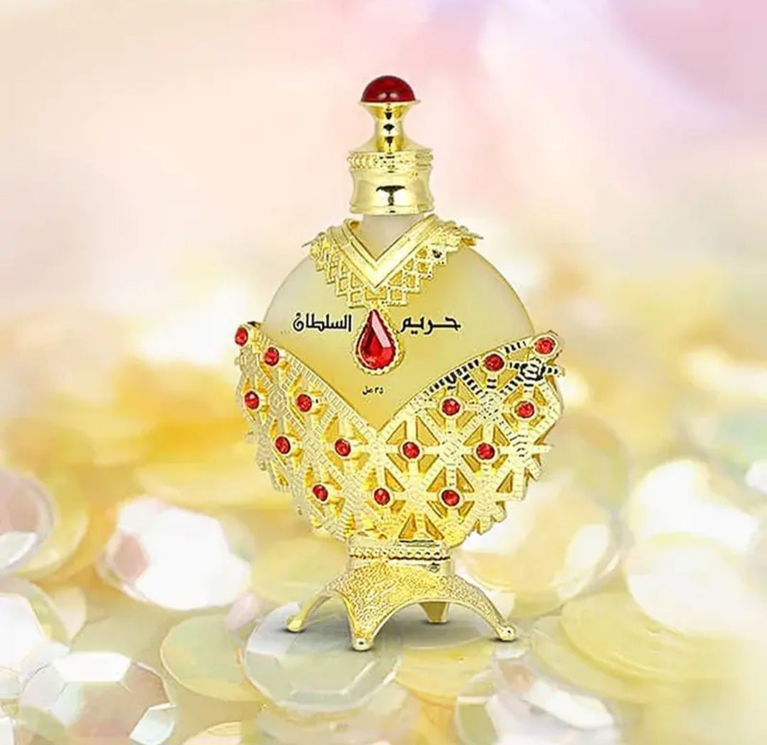 Perfumes Concentrados Hareem Al Sultan Gold 12/35ml Fragancia Duradera Floral Frutal Unisex
