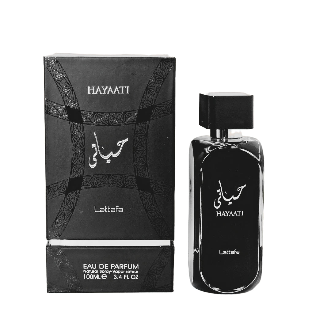 Hayaati Eau De Parfum by Lattafa for Men - 3.4 Oz/100 Ml: Unveil the Essence of Masculine Elegance