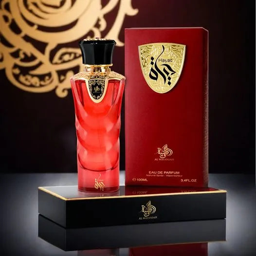 Hayat By Al Wataniah Unisex Eau De Parfum  3.4oz/100ml Cinnamon Fruity Fresh Amber Vanilla