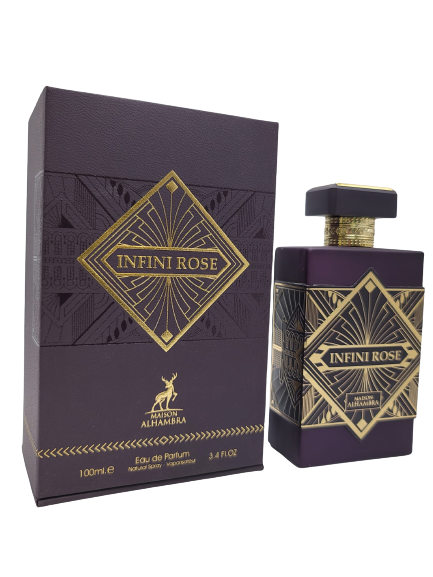 Infini Rose By Maison Alhambra Eau De Parfum 3.4oz/100ml Unisex Infini Rose By Maison Alhambra Eau De Parfum 3.4oz/100ml Unisex