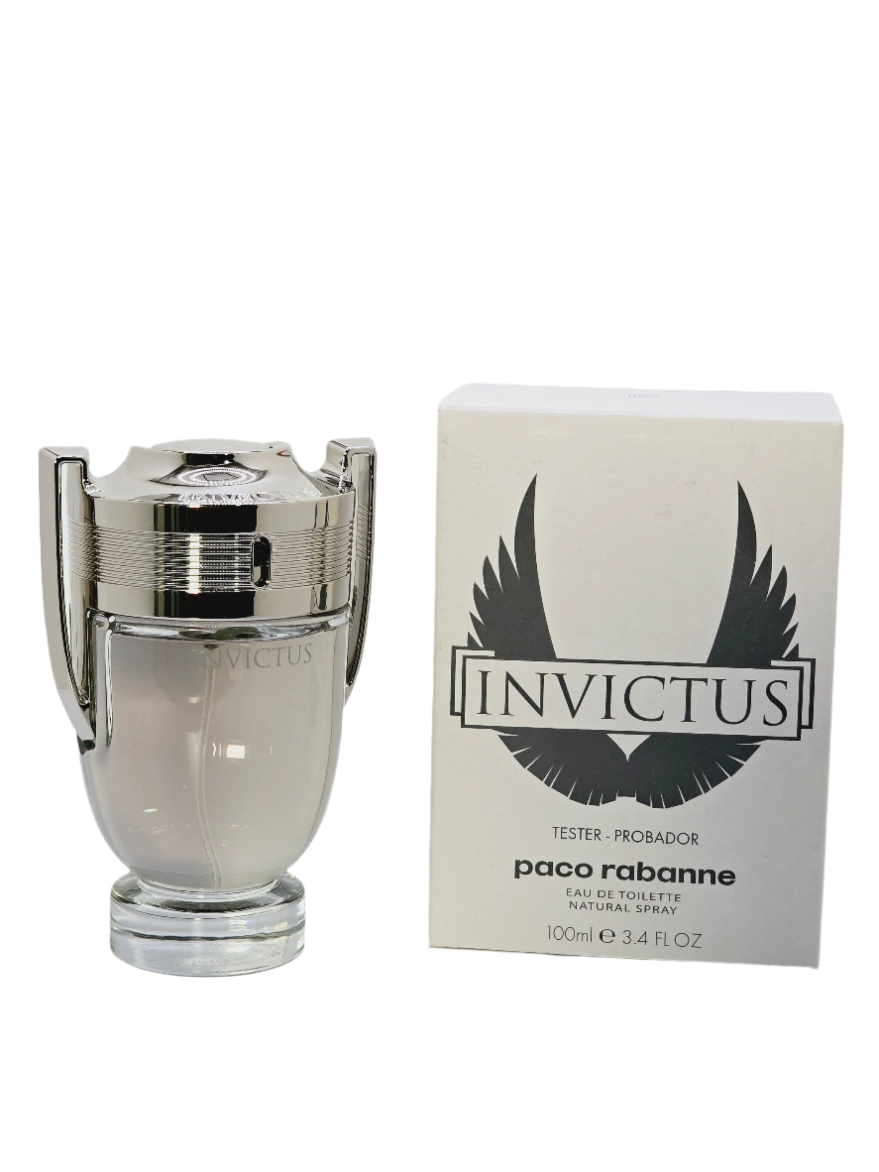 Invictus Eau De Toilette Men's By Paco Rabanne Spray 3.4 oz (Tester) Fragrances