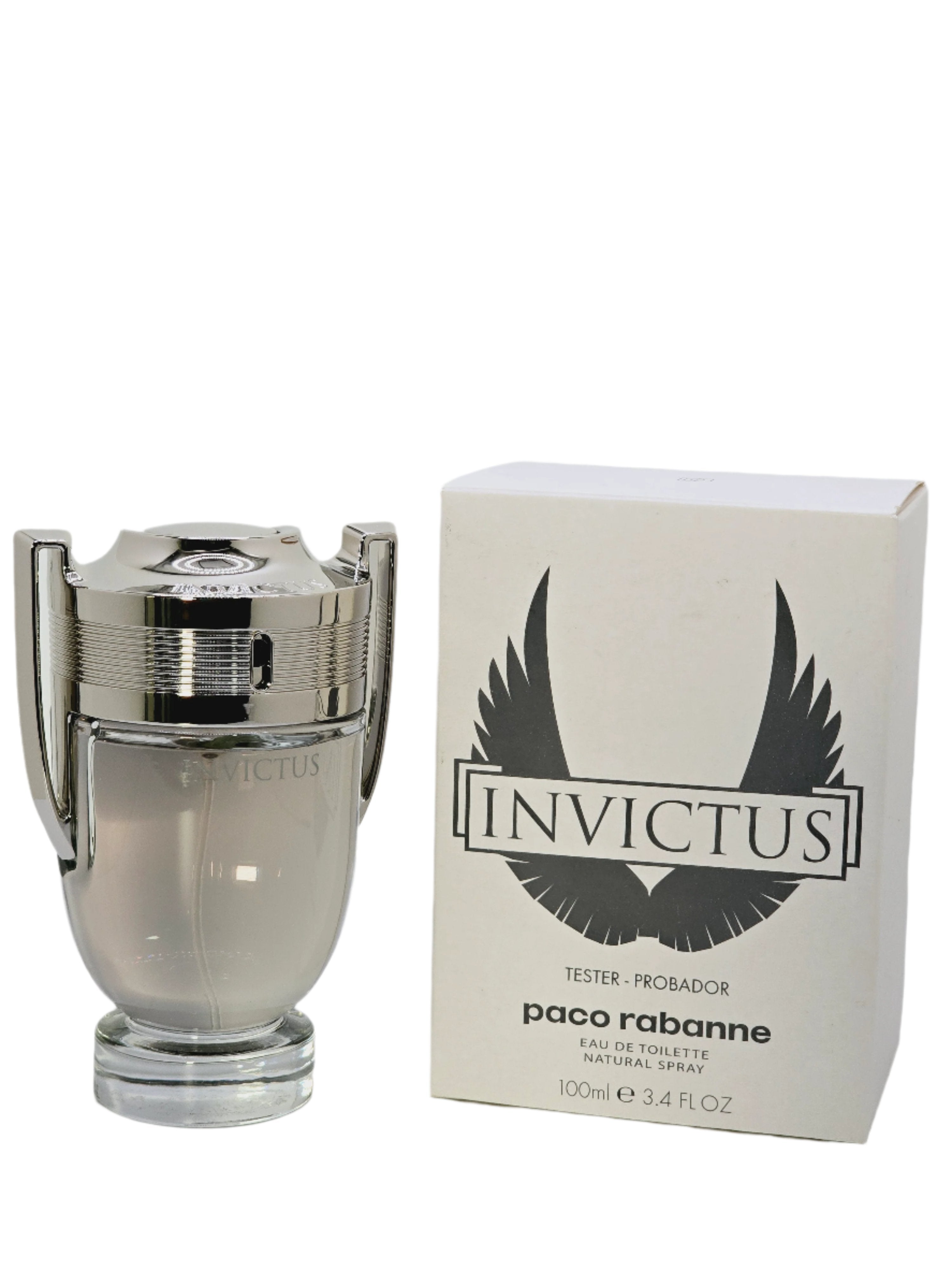 Invictus Eau De Toilette Men's By Paco Rabanne Spray 3.4 oz (Tester) Fragrances