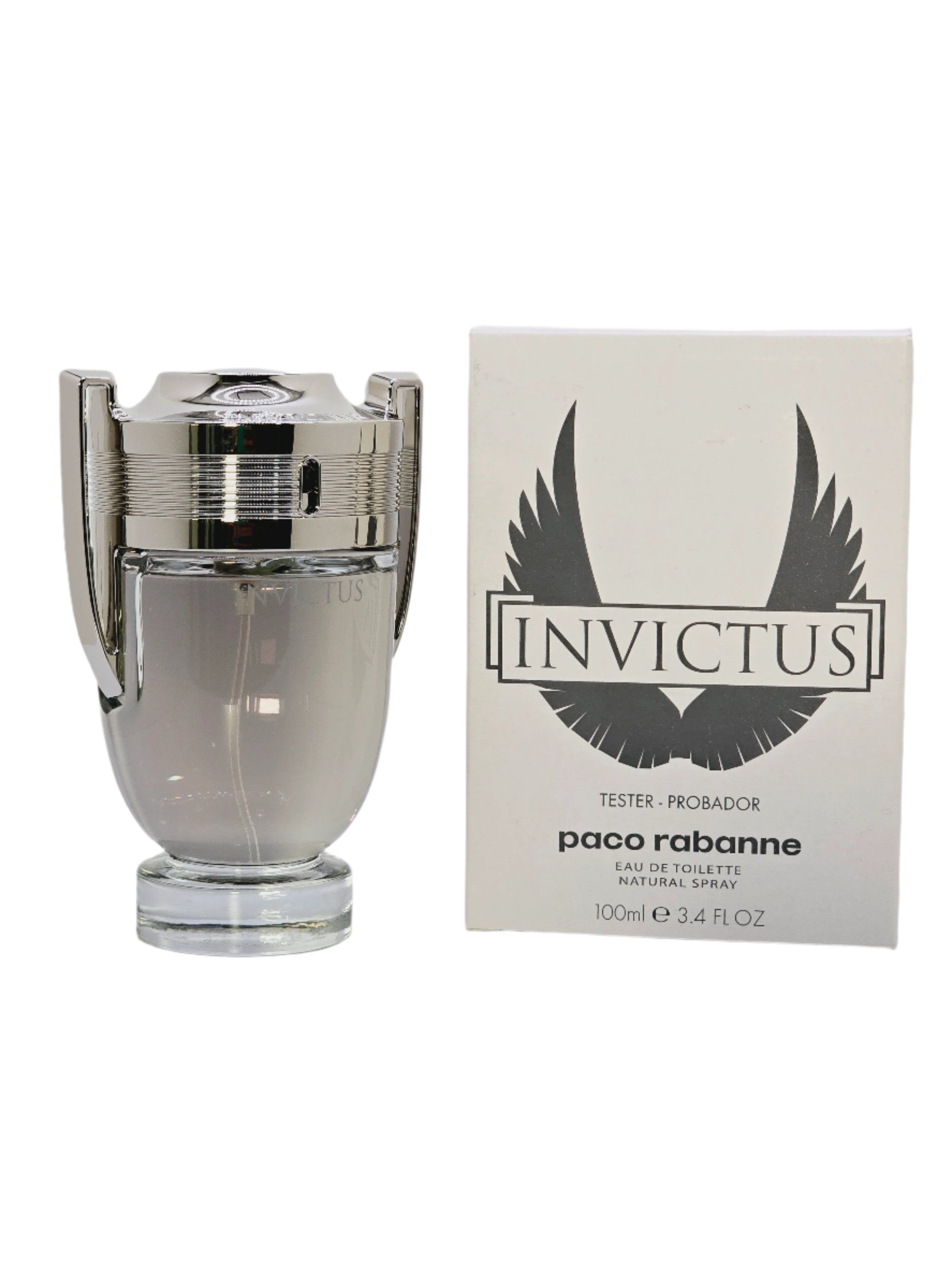 Invictus Eau De Toilette Men's By Paco Rabanne Spray 3.4 oz (Tester) Fragrances