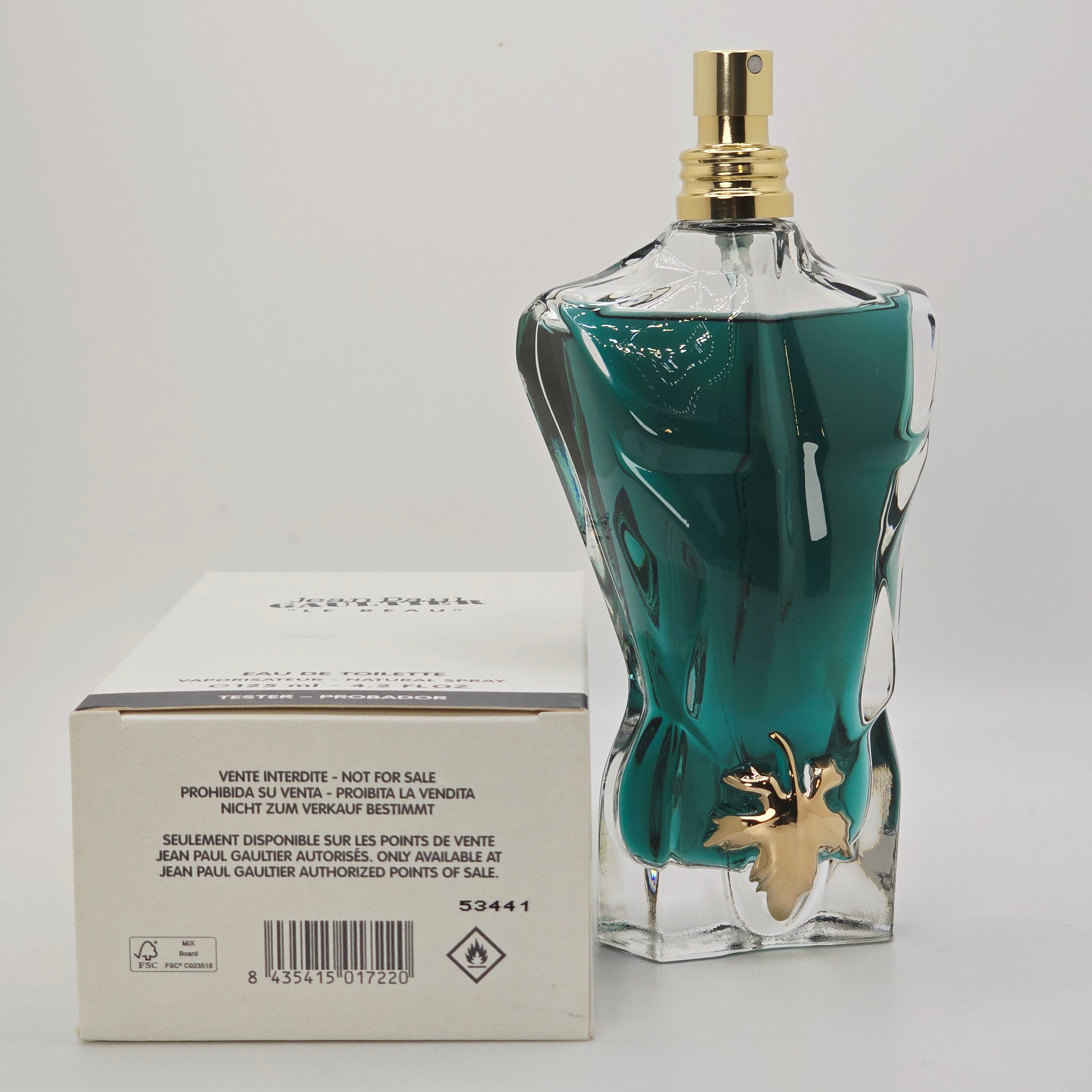 Jean Paul Gaultier Le Beau Eau de Toilette 125ml | Men's Luxury Fragrance Tester