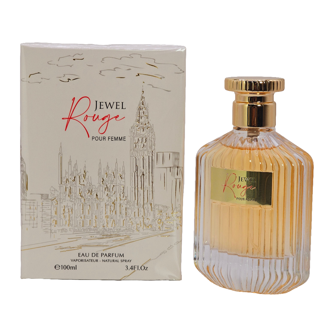 Elevate your fragrance game with Jewel Rouge Homee Pour Femme. This unisex perfume features a captivating blend of saffron and jasmine top notes.