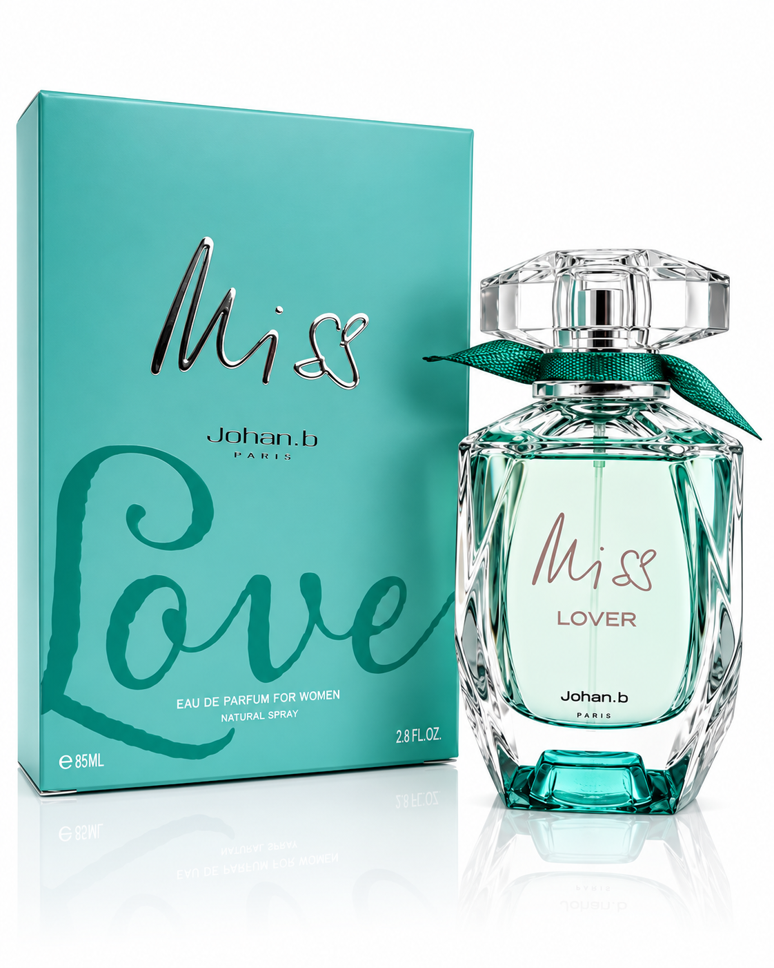 Johan.b Miss Lover Eau de Parfum for Women – Fresh Floral Fragrance 85ml