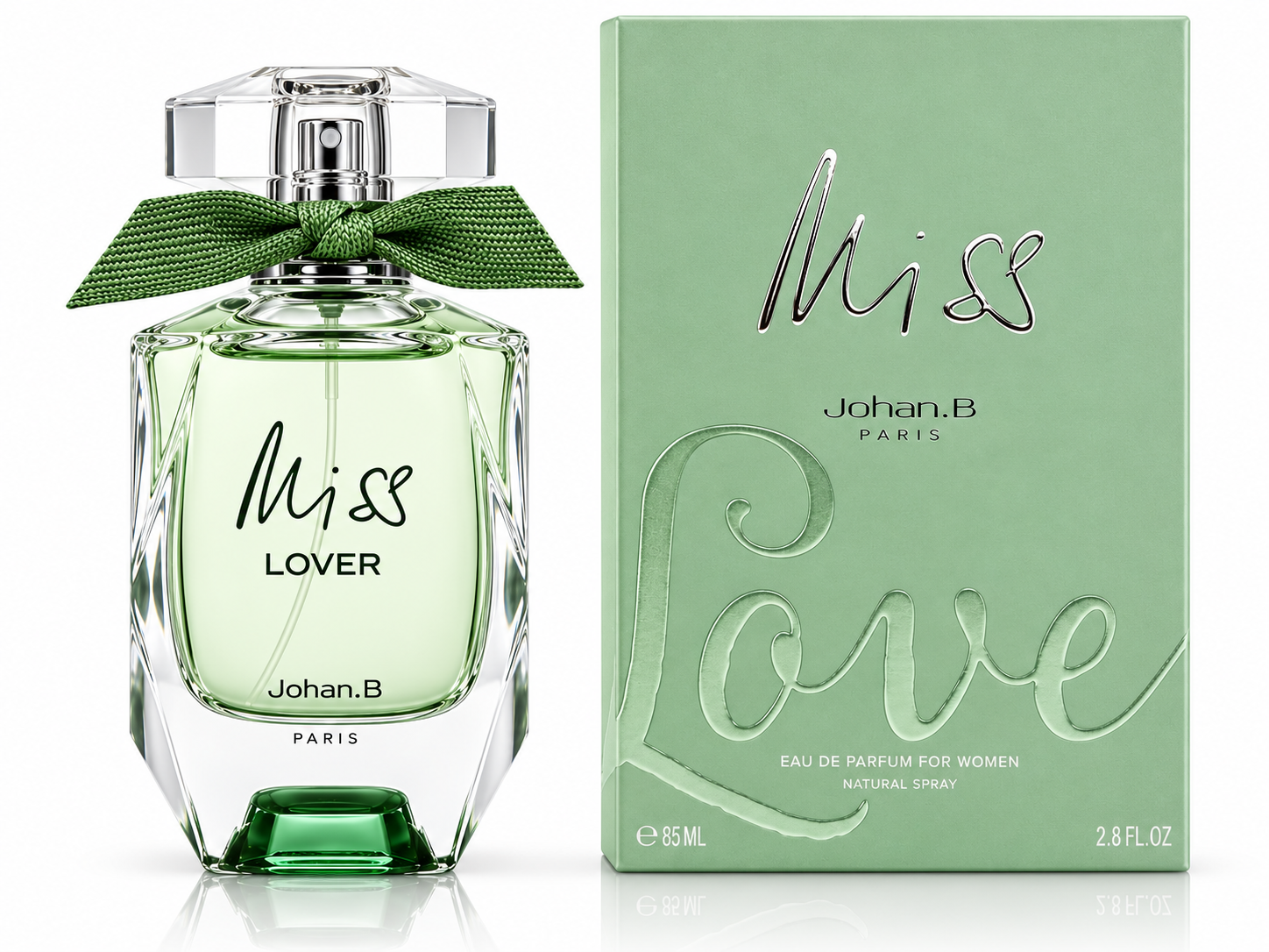 Johan.b Miss Lover Eau de Parfum for Women – Fresh Floral Fragrance 85ml