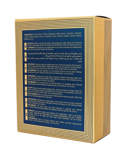 Jubilant Oro By Maison Alhambra For Men Eau De Parfum 3.4oz/100ml Mint Apple Lemon Vetiver