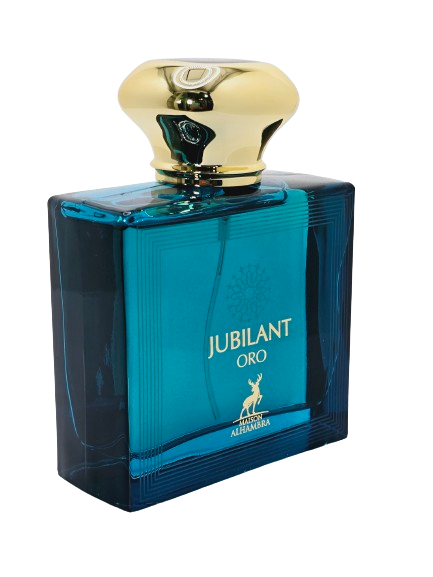 Jubilant Oro By Maison Alhambra For Men Eau De Parfum 3.4oz/100ml Mint Apple Lemon Vetiver