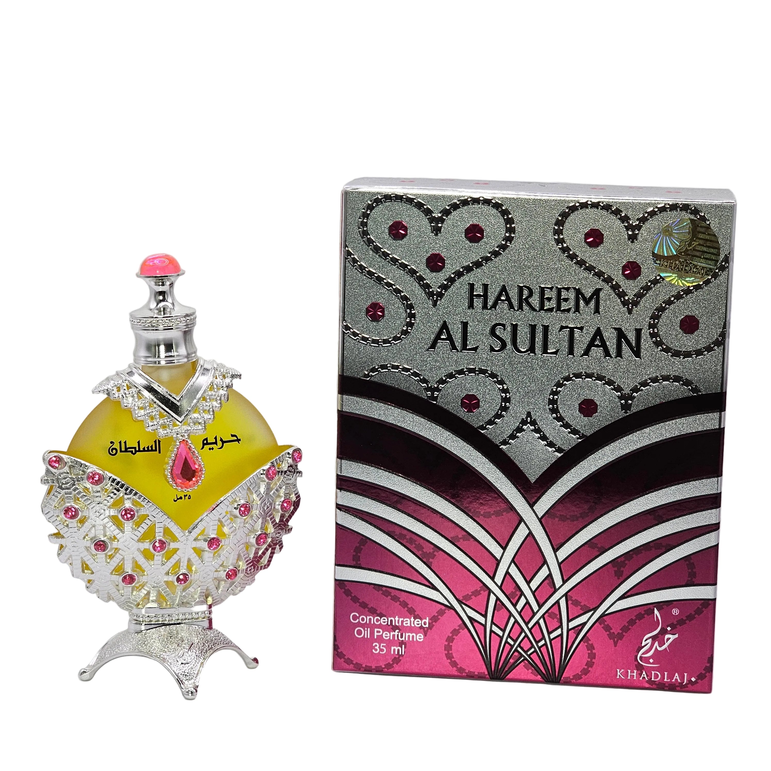 Khadlaj Hareem Al Sultan Al Sultan Silver Perfume Oil 35 ml Unisex