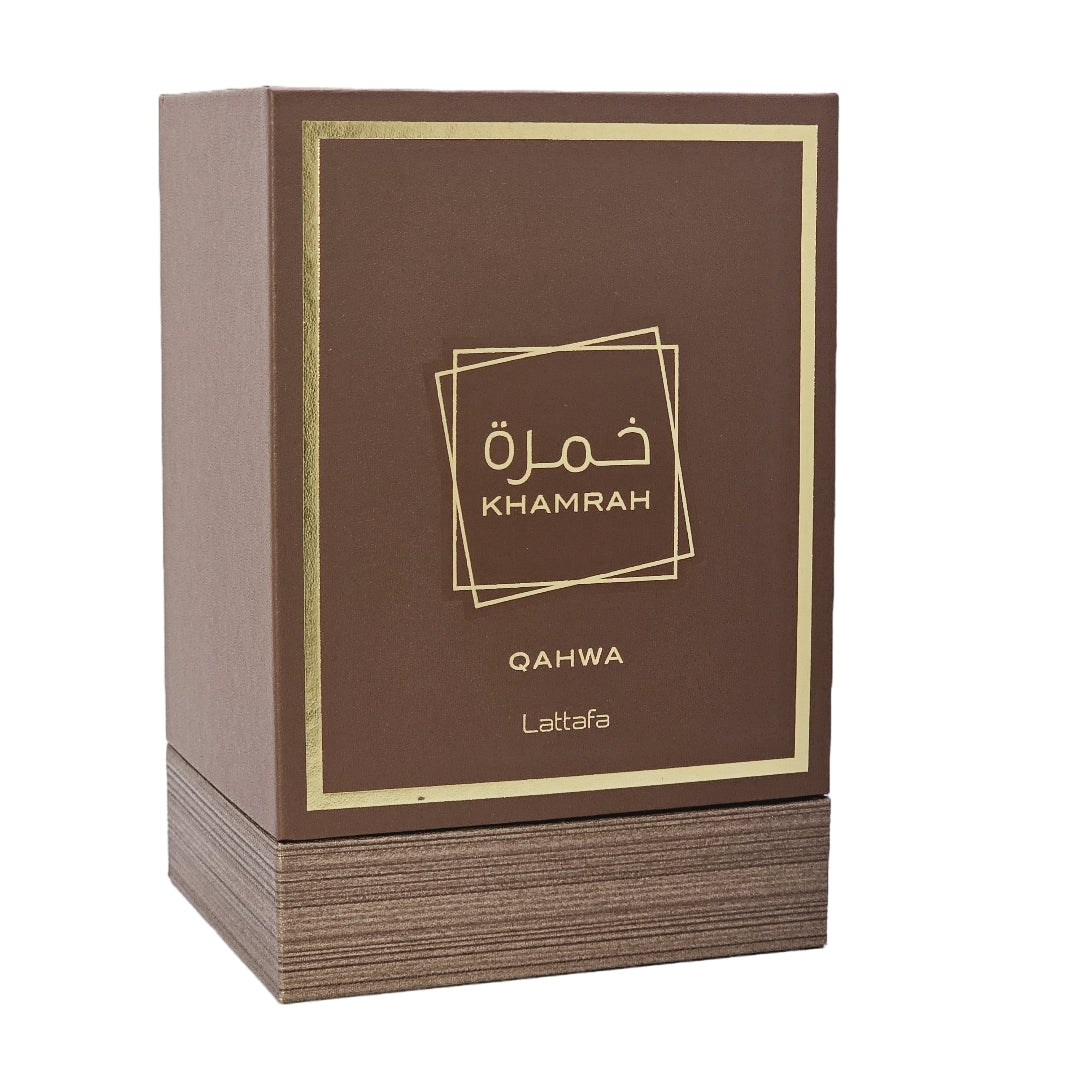 Khamrah Qahwa Lattafa Perfumes Unisex Eau De Parfum 3.4 Oz