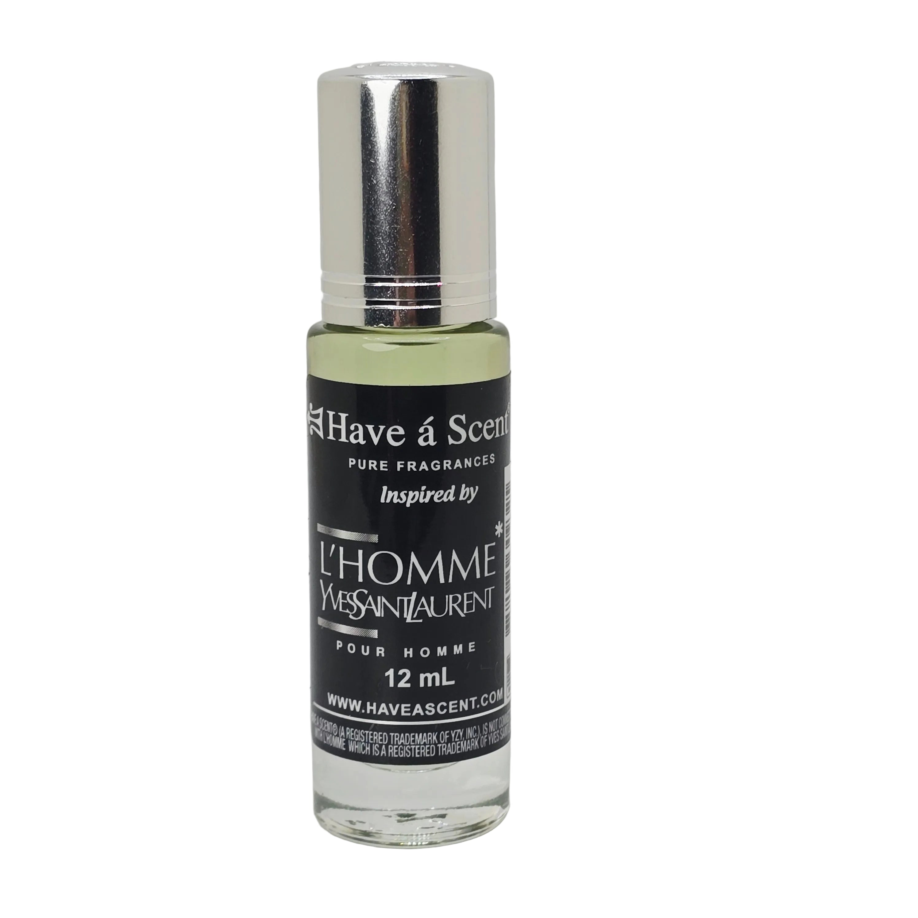 L'Homme YSL inspired 12ml roll-on body oil. Long-lasting pure fragrance oil with easy roll-on applicator. Perfect for on-the-go application.