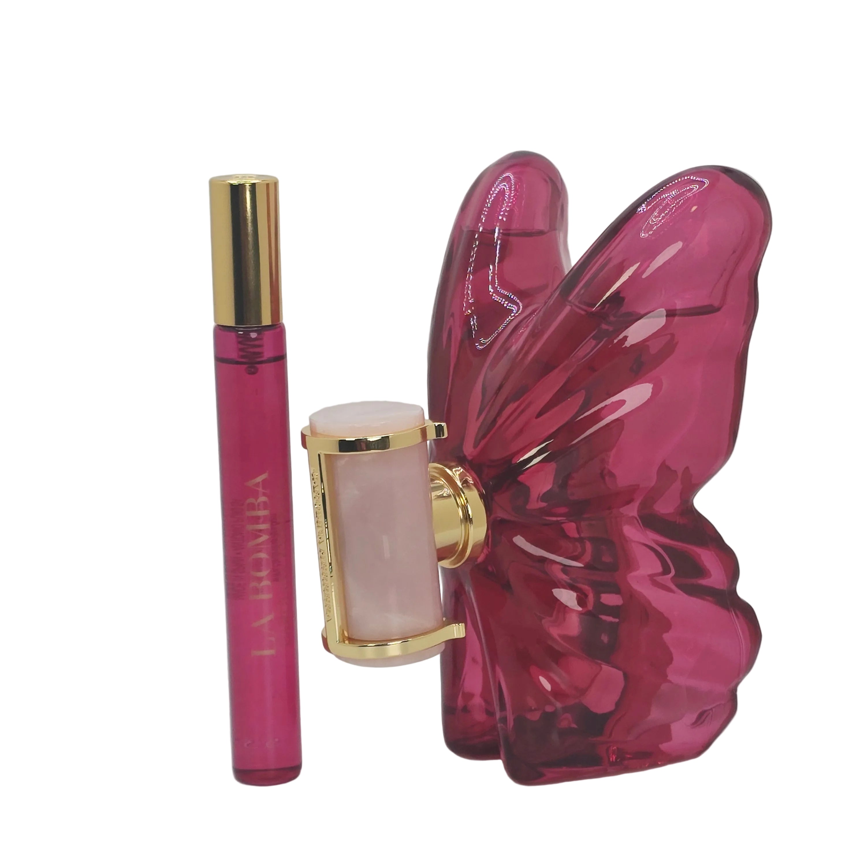 La Bomba by Carolina Herrera - 2-Piece Gift Set: 2.7 oz EDP Aerosol, 0.34 oz EDP Spray (Mini)