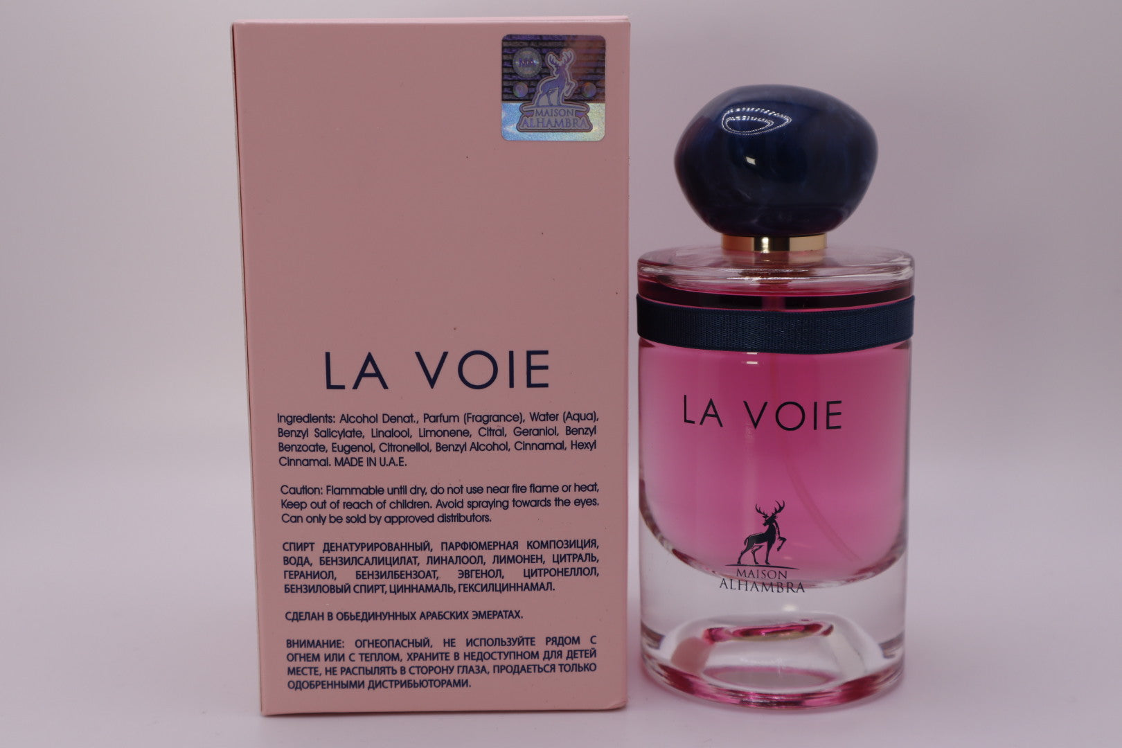 La Voie Eau De Parfum de Maison Alhambra Elegancia Floral para Mujer 3.4oz/100ml