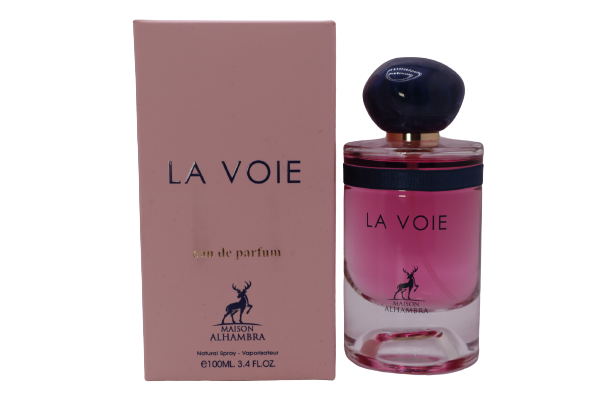 La Voie Eau De Parfum by Maison Alhambra Floral Elegance for Women 3.4oz/100ml