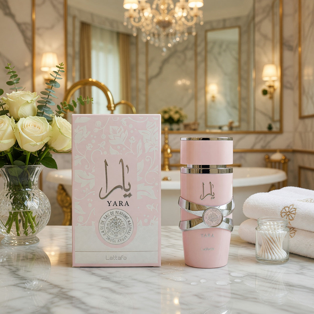 Lattafa Yara Perfumes opens with A burst of energy unfolds with the citrusy freshness of Orange and Tangerine. Its gourmand, floral, fruity profile creates an elegant, versatile presence ideal for everyday wear, dates, dinners, and special occasions.