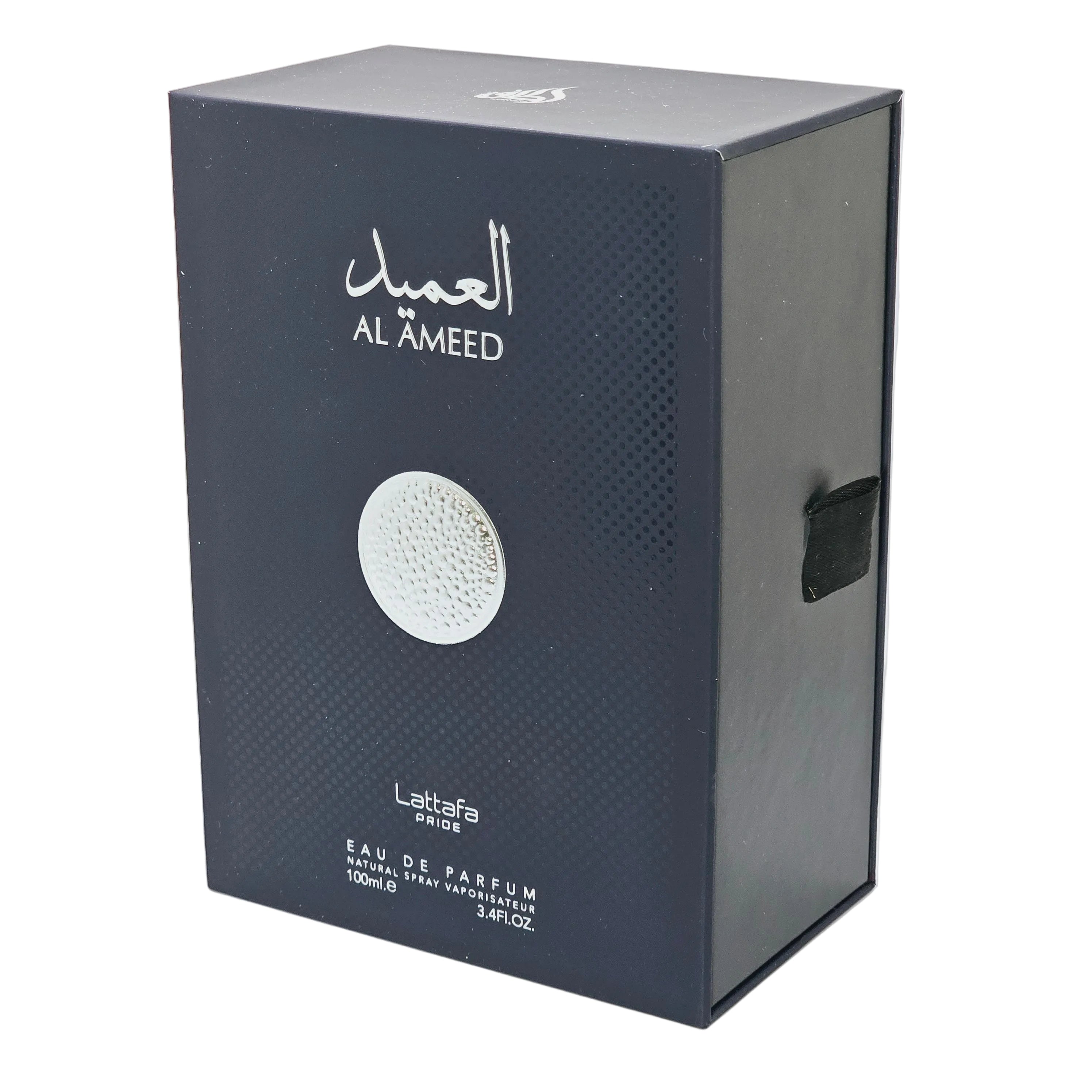Lattafa Al Ameed presents an elegant, enveloping fruity, aromatic, fresh profile. Its composition is designed for men and offers a versatile fragrance experience ideal for everyday wear, dates, dinners, and special occasions.