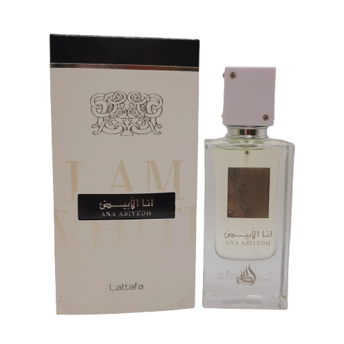 Lattafa Ana Abiyedh presents an elegant, enveloping woody, musky, vanilla profile. Its composition is designed for women and men and offers a versatile fragrance experience ideal for everyday wear, dates, dinners, and special occasions.