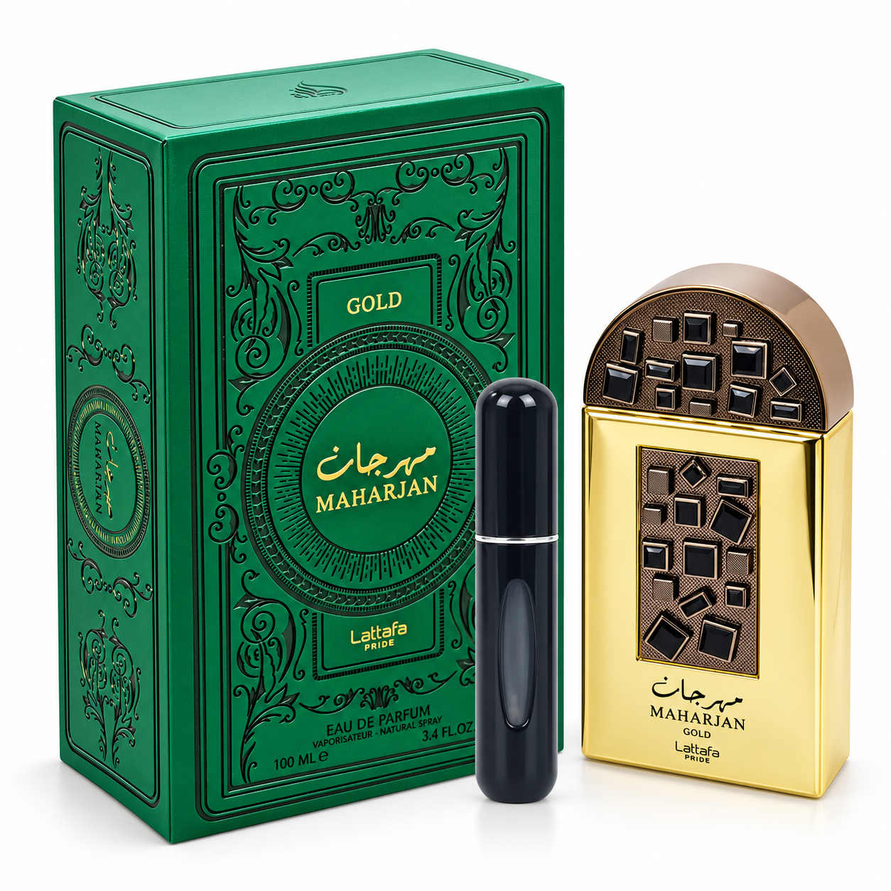 Lattafa Maharjan Gold offers an elegant, well-balanced fragrance experience without assigning notes that are not confirmed in the original product information. Its versatile character is well suited to everyday wear, travel, dates, and special occasions.