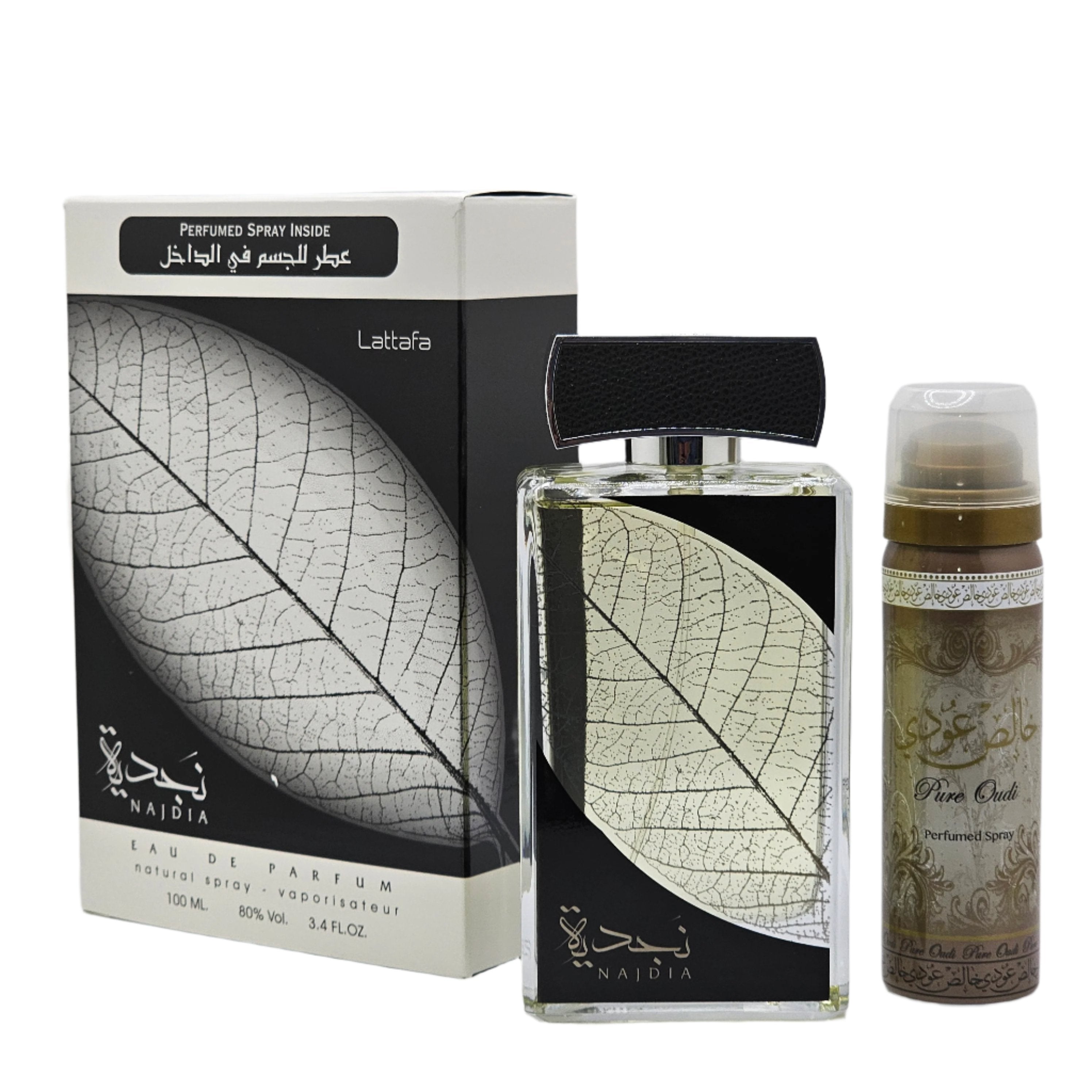 Lattafa Najdia Gift Set EDP 3.4 oz Men & Women