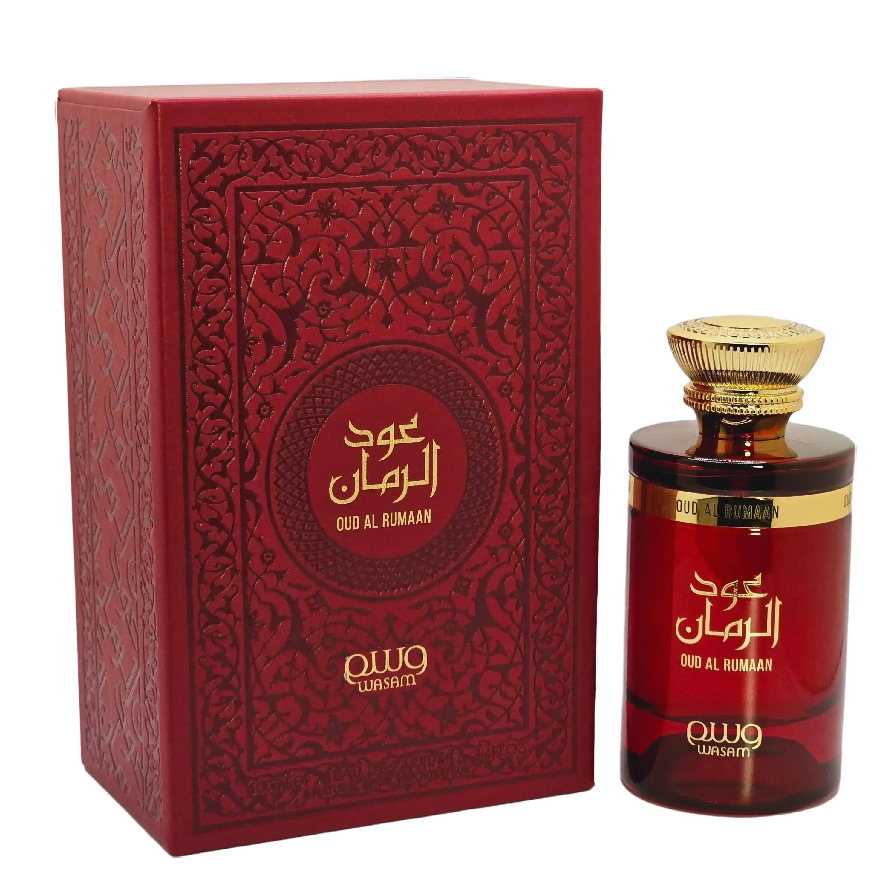 Lattafa Oud Al Rumaan Wasam presents an elegant, enveloping woody, oriental profile. Its composition is designed for women and men and offers a versatile fragrance experience ideal for everyday wear, dates, dinners, and special occasions.