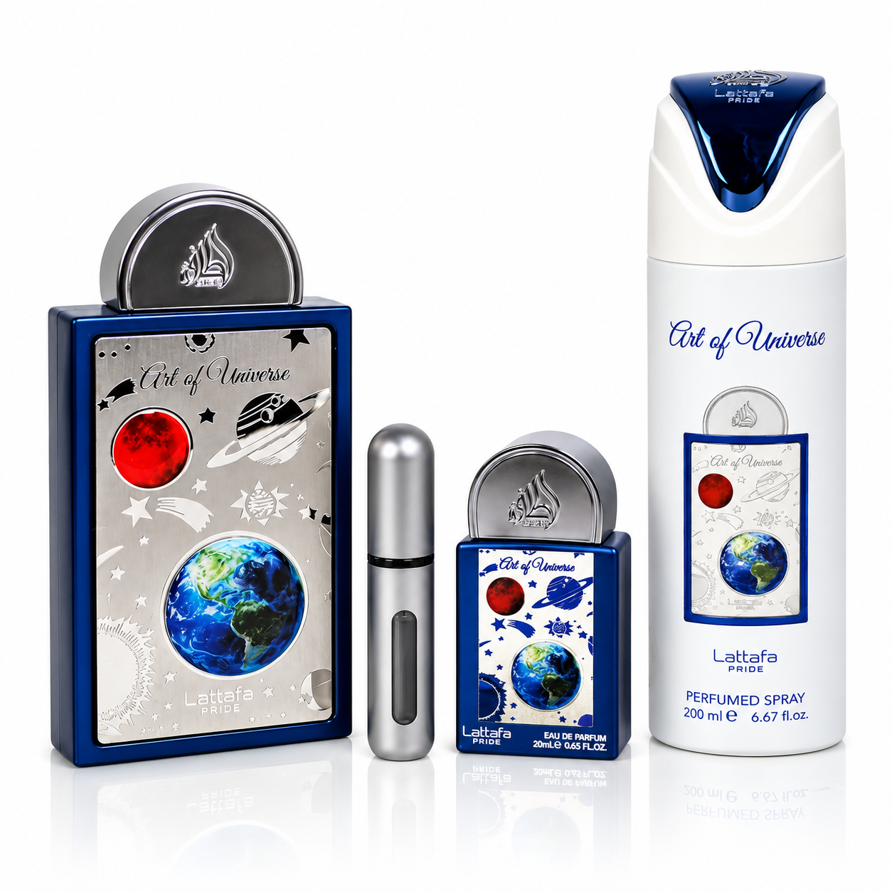 Lattafa Pride Art of Universe EDP Gift Set for Men & Women