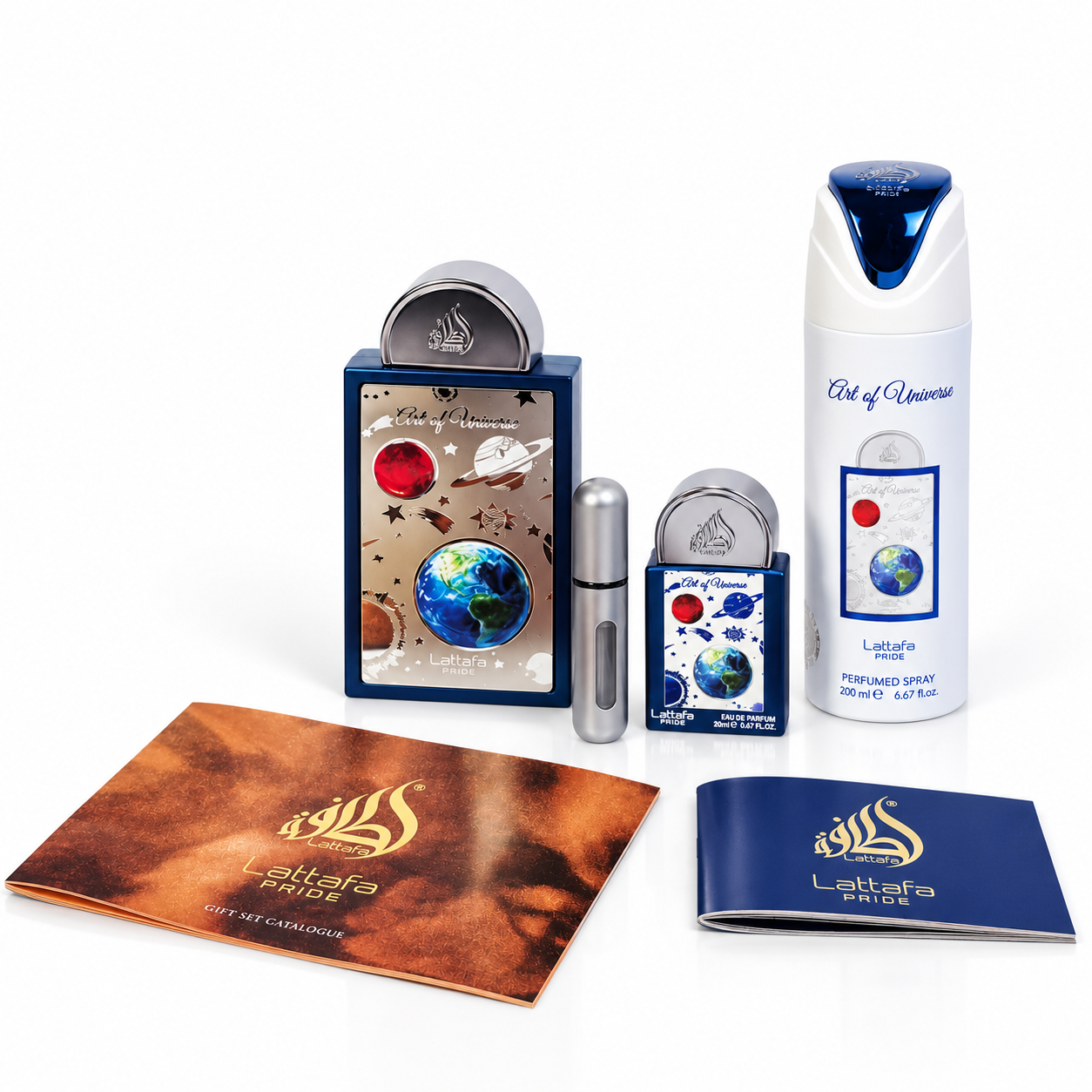 Lattafa Pride Art of Universe EDP Gift Set for Men & Women