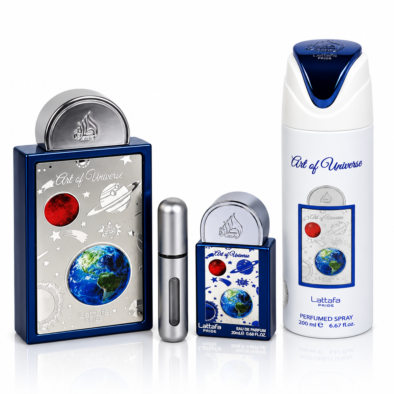 Lattafa Pride Art of Universe EDP Gift Set for Men & Women