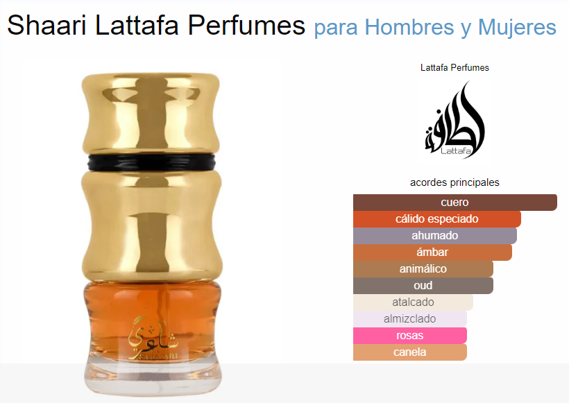 Lattafa Shaari EDP 3.4 oz Unisex