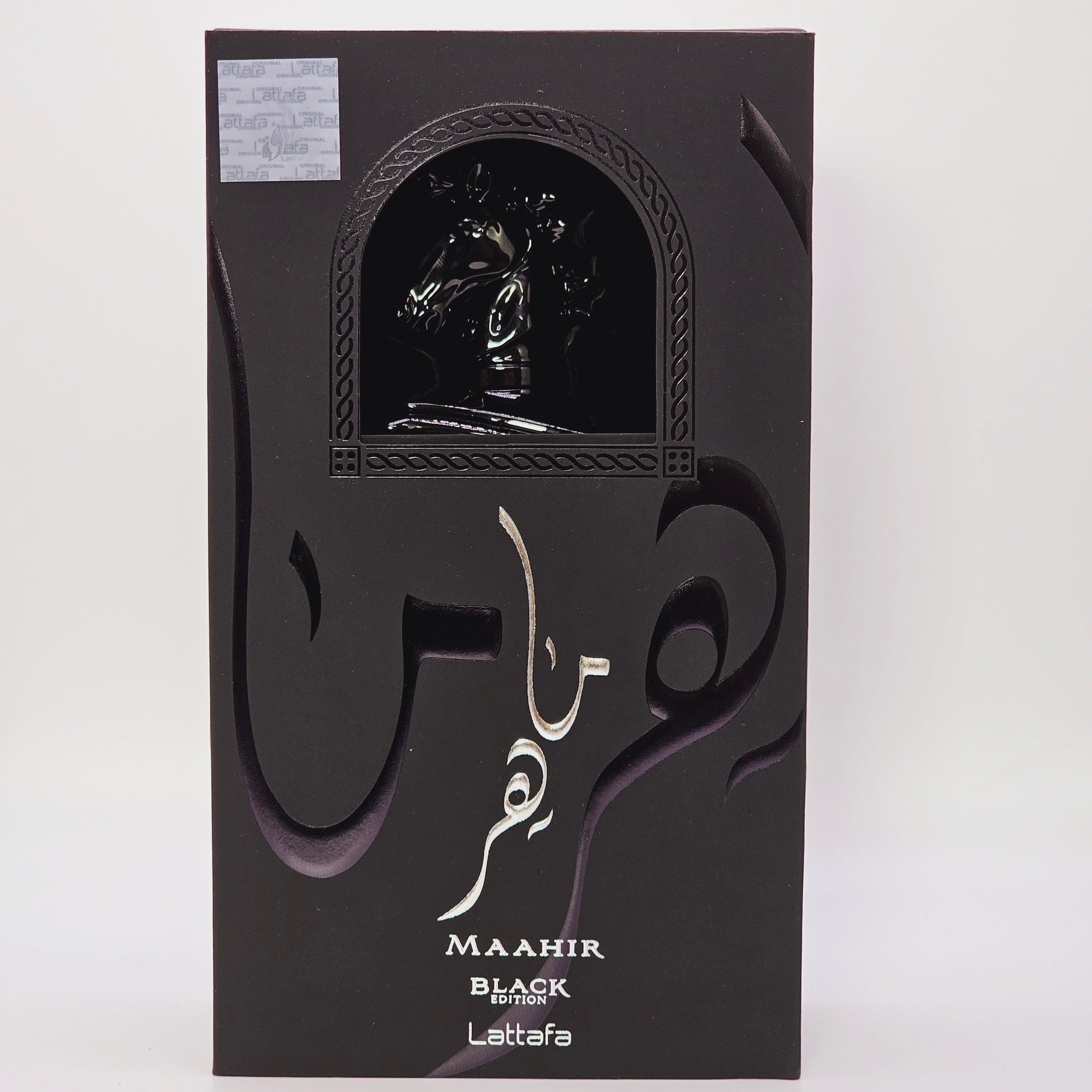 Maahir Black Edition By Lattafa Unisex Eau De Parfum Spray 3.4oz/100ml