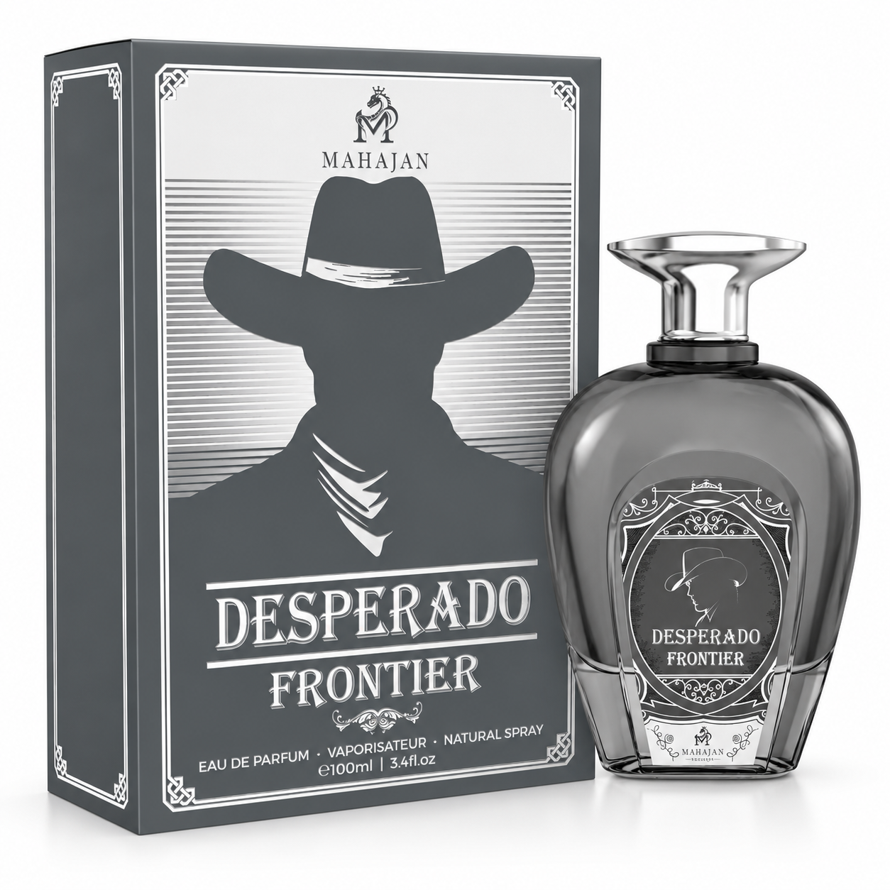 Mahajan Desperado Frontier Eau de Parfum – Bold Smoky Masculine Fragrance 100ml