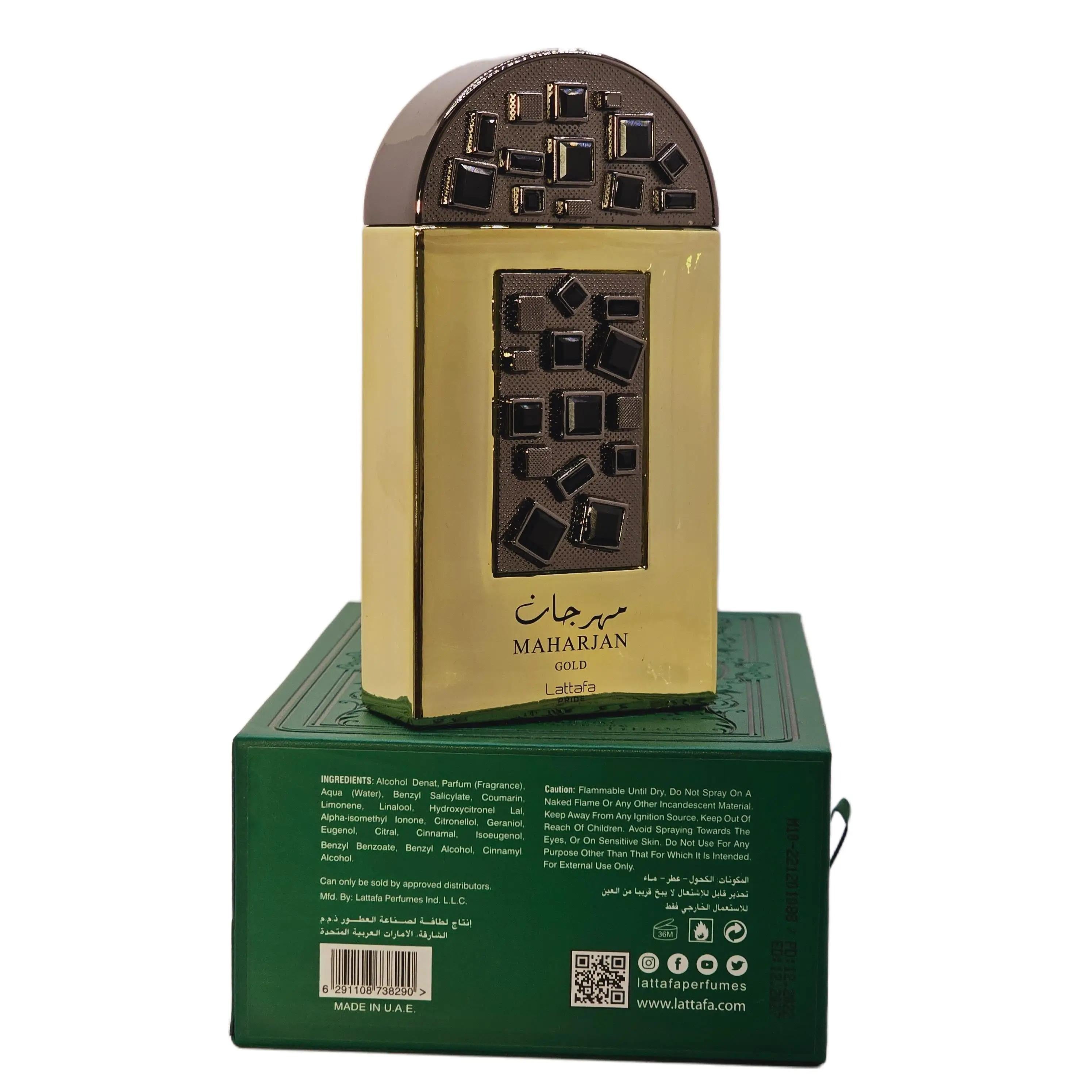 Maharjan Gold Unisex by Lattafa Eau De Parfum 3.4oz/100ml